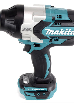 Makita DTW 1002 SM1 Akku Schlagschrauber 1/2“ 18V 1000Nm Brushless + 1x Akku 4,0Ah + Ladegerät + 9tlg. Steckschlüssel Set - ohne Makpac - Toolbrothers