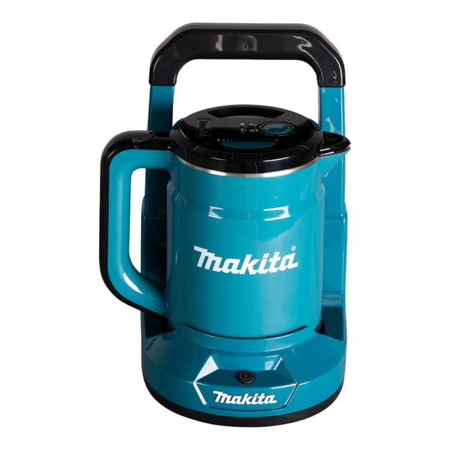 Makita DKT 360 PA2 cordless kettle 36 V ( 2x 18 V ) 0.8 L + 2x rechargeable battery 2.0 Ah + double charger
