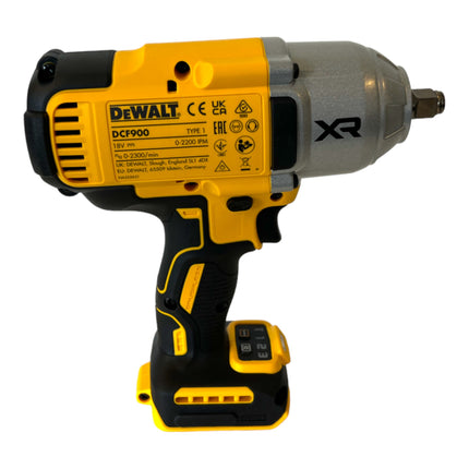Llave de impacto a batería DeWalt DCF 900 P1T 18 V 1396 Nm 1/2" + 1x batería 5,0 Ah + cargador + TSTAK