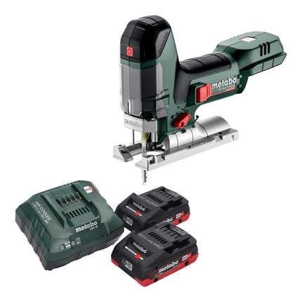 Metabo ST 18 LT 130 BL cordless jigsaw 18 V 130 mm brushless + 2x LiHD battery 4.0 Ah + charger