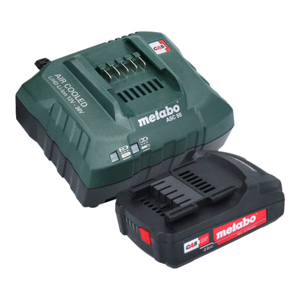 Metabo ST 18 LT 130 BL sierra de calar sin cable 18 V 130 mm sin escobillas + 1x batería 2.0 Ah + cargador + metabox