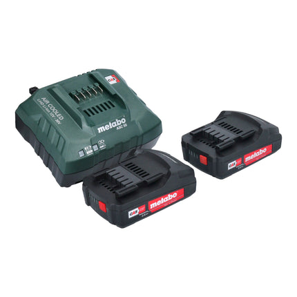 Metabo ST 18 LT 130 BL sierra de calar sin cable 18 V 130 mm sin escobillas + 2x batería 2.0 Ah + cargador + metabox