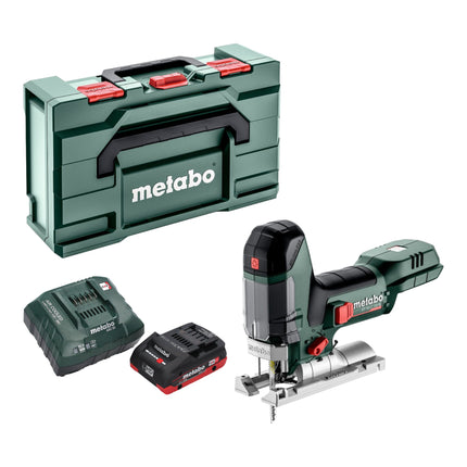 Metabo ST 18 LT 130 BL cordless jigsaw 18 V 130 mm brushless + 1x LiHD battery 4.0 Ah + charger + metabox