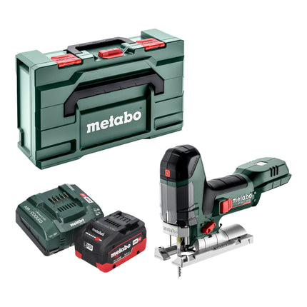 Metabo ST 18 LT 130 BL cordless jigsaw 18 V 130 mm brushless + 1x LiHD battery 5.5 Ah + charger + metabox