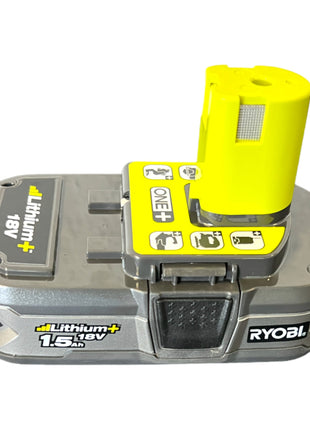 Ryobi RB18L15 batteria ricaricabile 18 V 1,5 Ah / 1500 mAh Li-Ion ONE+ ( 5133001905 ) con indicatore del livello di carica