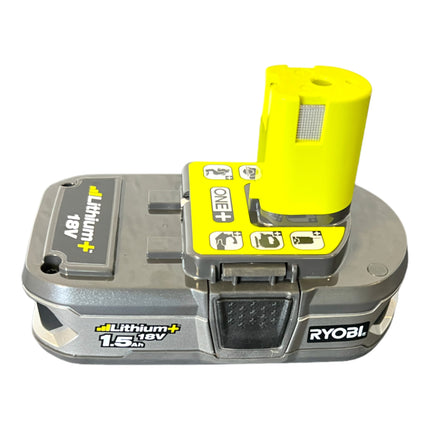 Ryobi RB18L15 Batterie 18 V 1,5 Ah / 1500 mAh Li-Ion ONE+ ( 5133001905 ) avec indicateur de charge