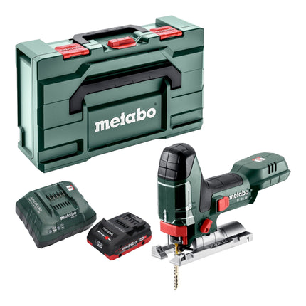 Metabo ST 18 L 90 cordless jigsaw 18 V 90 mm + 1x LiHD battery 4.0 Ah + charger + metabox