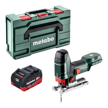 Metabo ST 18 L 90 cordless jigsaw 18 V 90 mm + 1x LiHD battery 5.5 Ah + metabox - without charger