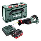 Metabo SSEP 18 LT cordless reciprocating saw 18 V 32 mm + 1x LiHD battery pack 5.5 Ah + charger + metabox