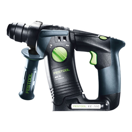 Taladro percutor a batería Festool BHC 18-Basic 18 V 1.8 J SDS Plus Brushless + 2x batería 4.0 Ah + cargador rápido + systainer