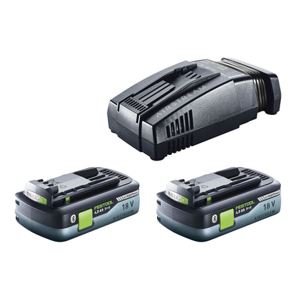 Sierra sable a batería Festool RSC 18 EB-Basic 18 V sin escobillas + 2 baterías de 4,0 Ah + cargador rápido + Systainer
