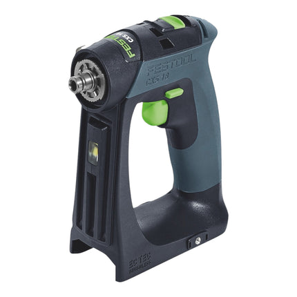 Festool CXS 18-Basic-Set taladro atornillador a batería 18 V 40 Nm sin escobillas + 2x batería recargable 5,0 Ah + cargador rápido + systainer