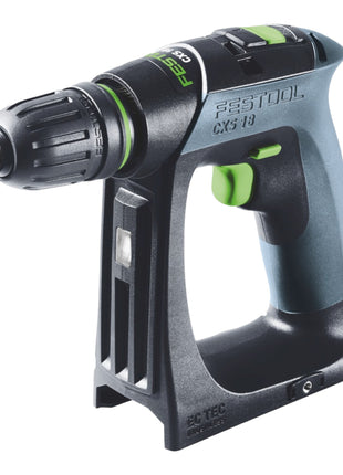 Festool CXS 18-Basic cordless drill driver 18 V 40 Nm brushless + 2x rechargeable battery 4.0 Ah + quick charger + systainer