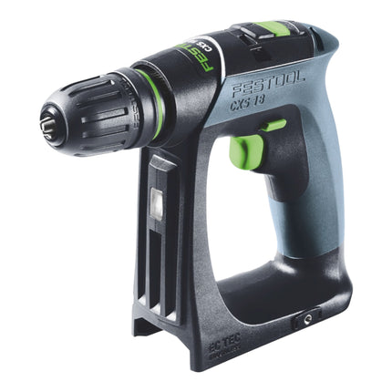 Festool CXS 18-Basic cordless drill driver 18 V 40 Nm brushless + 2x rechargeable battery 5.0 Ah + quick charger + systainer