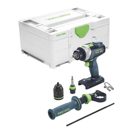 Festool TPC 18/4 I-Basic taladradora de percusión sin cable 18 V 75 Nm + 2x batería recargable 5,0 Ah + cargador rápido + systainer