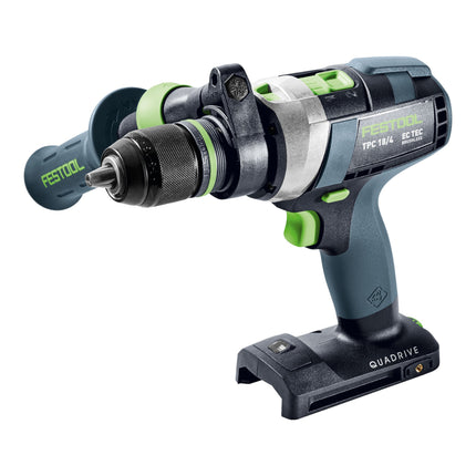 Festool TPC 18/4 I-Basic akumulatorowa wiertarko-wkrętarka udarowa 18 V 75 Nm + 2x akumulator 8,0 Ah + szybka ładowarka + systainer
