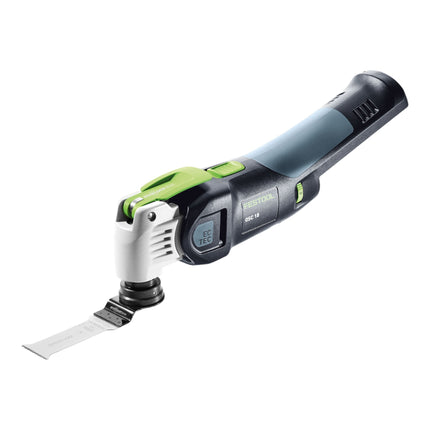 Festool VECTURO OSC 18 Basic Set di utensili oscillanti a batteria 18 V Starlock Max Brushless + 1x batteria 8,0 Ah + caricatore rapido + systainer