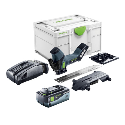 Sega isolante a batteria Festool ISC 240 Basic 18 V 240 mm + 1x batteria ricaricabile 8,0 Ah + caricatore rapido + Systainer