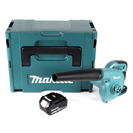 Makita DUB 182 T1J 18 V Li-Ion Akku Gebläse im Makpac + 1 x 5,0 Ah Akku - ohne Ladegerät - Toolbrothers