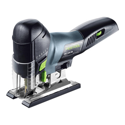 Festool CARVEX PSC 420 EB-Basic sierra de calar pendular sin cable 18 V 120 mm sin escobillas + 1x batería recargable 5,0 Ah + cargador rápido + Systainer