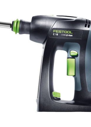 Festool C 18 Basic akumulatorowa wiertarko-wkrętarka 18 V 45 Nm bezszczotkowa + 1x akumulator 4,0 Ah + szybka ładowarka + systainer