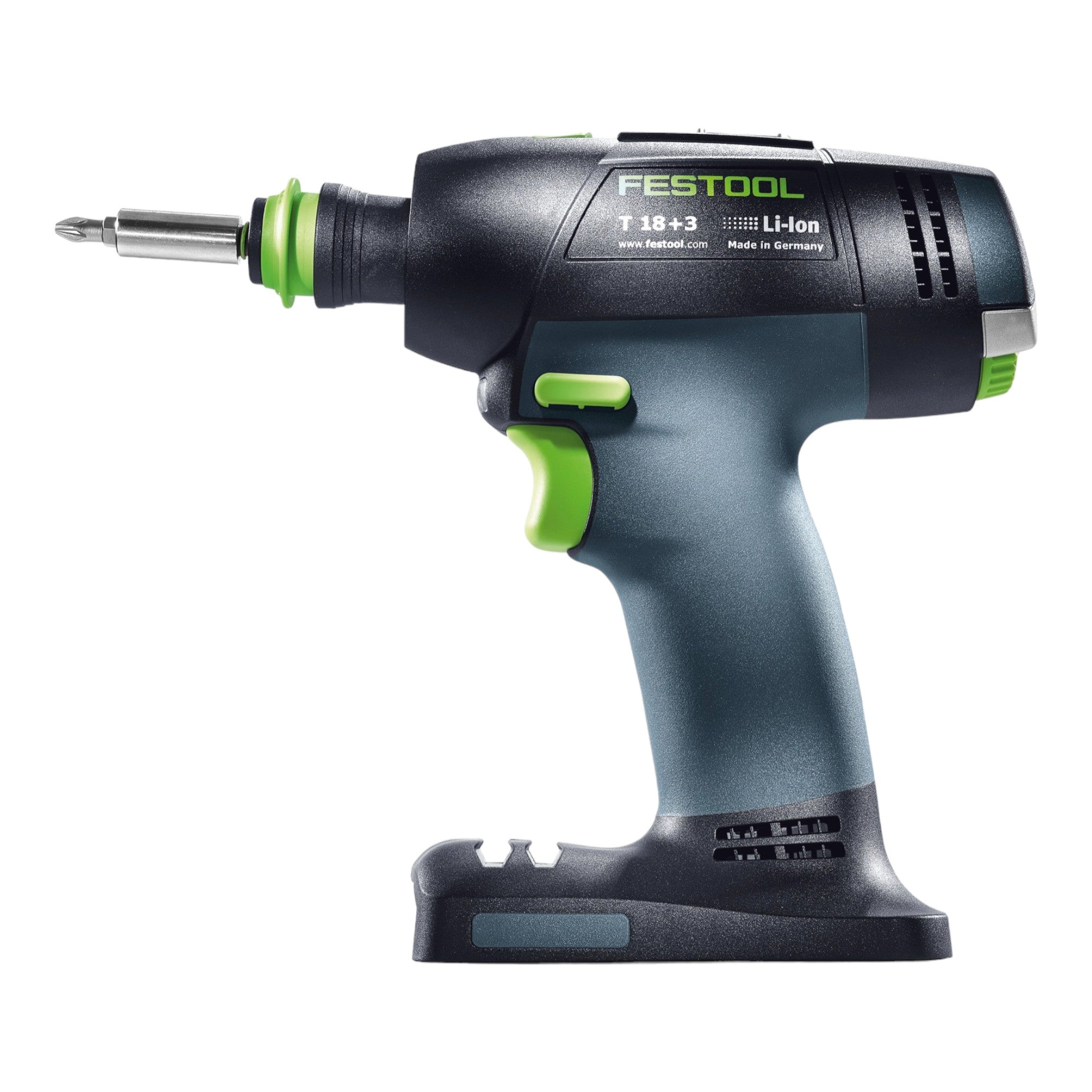 Festool T 18 3 Basic Akku Bohrschrauber 18 V 50 Nm Brushless 2x Akku 4 0 Ah Schnellladegeraet Systainer 2 - toolbrothers