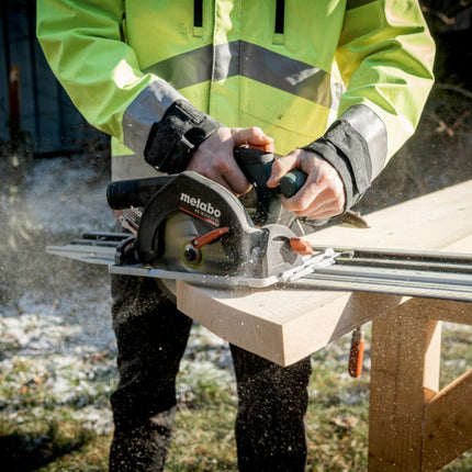 Metabo KS 18 LTX 57 BL cordless circular saw 18 V 57 mm + 1x LiHD battery 8.0 Ah + metabox - without charger