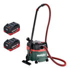 Metabo AS 36 18 L 20 PC cordless wet/dry vacuum cleaner 36 V ( 2x 18 V ) 20 L + 2x LiHD battery 5.5 Ah - without charger
