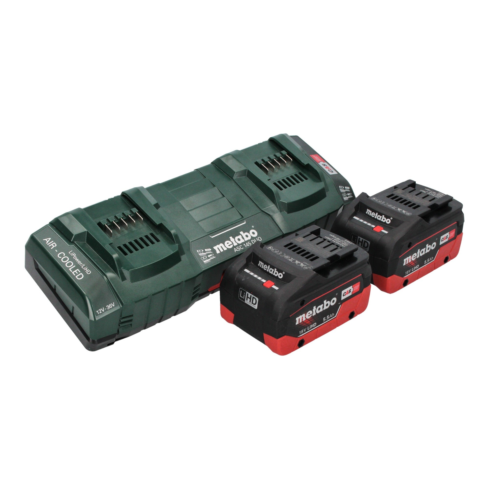 Metabo AS 36 18 L 20 PC Akku Nass Trocken Sauger 36 V 2x 18 V 20 L 2x LiHD Akku 5 5 Ah Doppelladegeraet 2 - toolbrothers