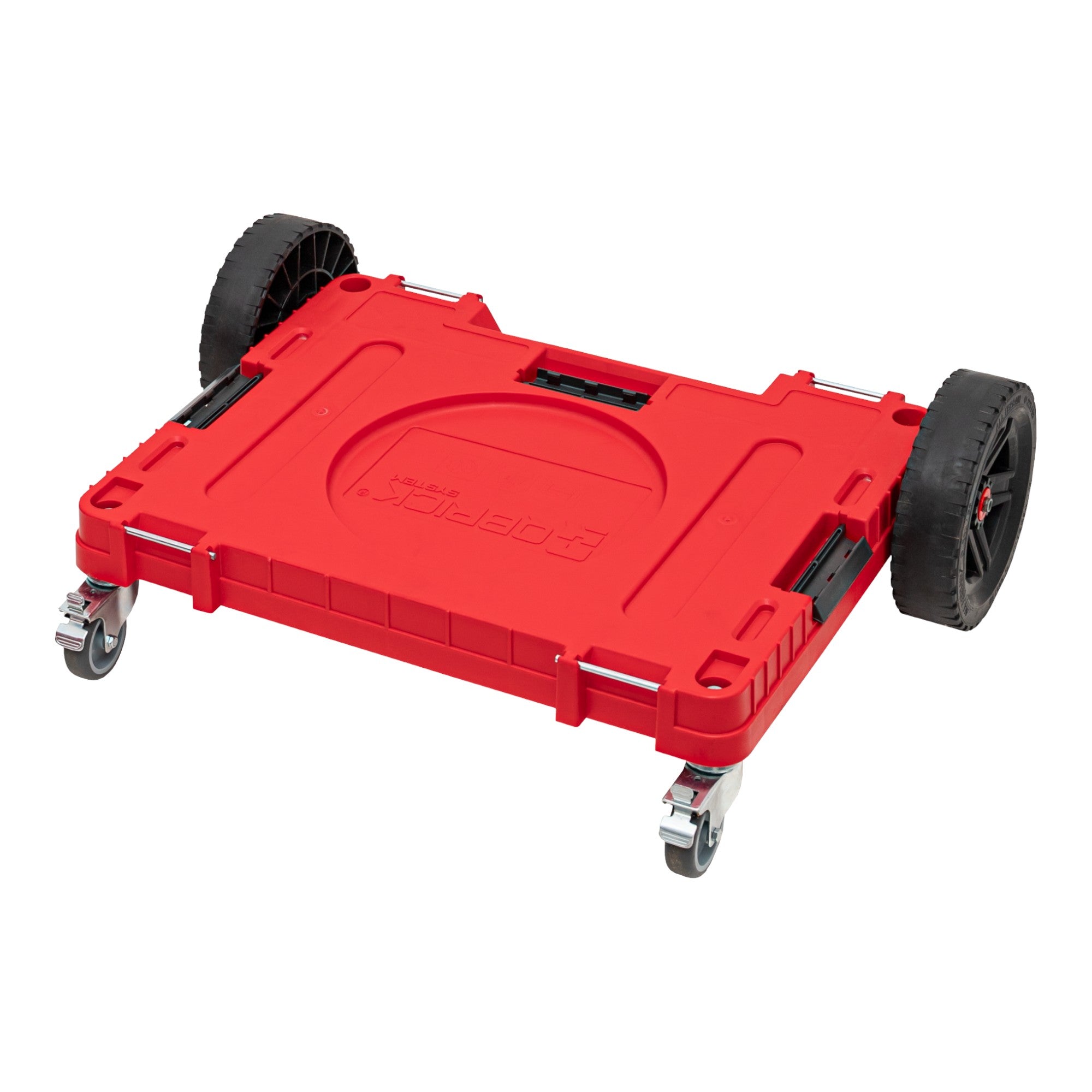 Qbrick System ONE Transportplattform 2 0 Allterrain RED Ultra HD 750 x 542 x 223 mm 120 kg mit Schwenkraedern aus Metall und Bremse 0 - toolbrothers