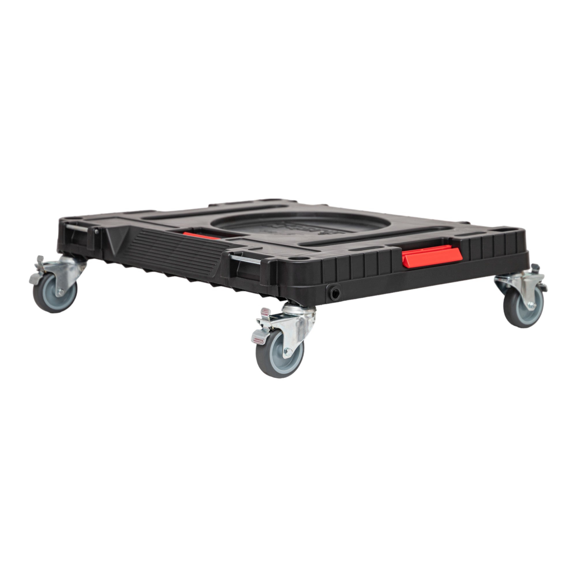 Qbrick System ONE Transport Platform 2 0 Workshop 625 x 503 x 160 mm 120 kg mit Schwenkraedern aus Metall und Bremse 1 - toolbrothers