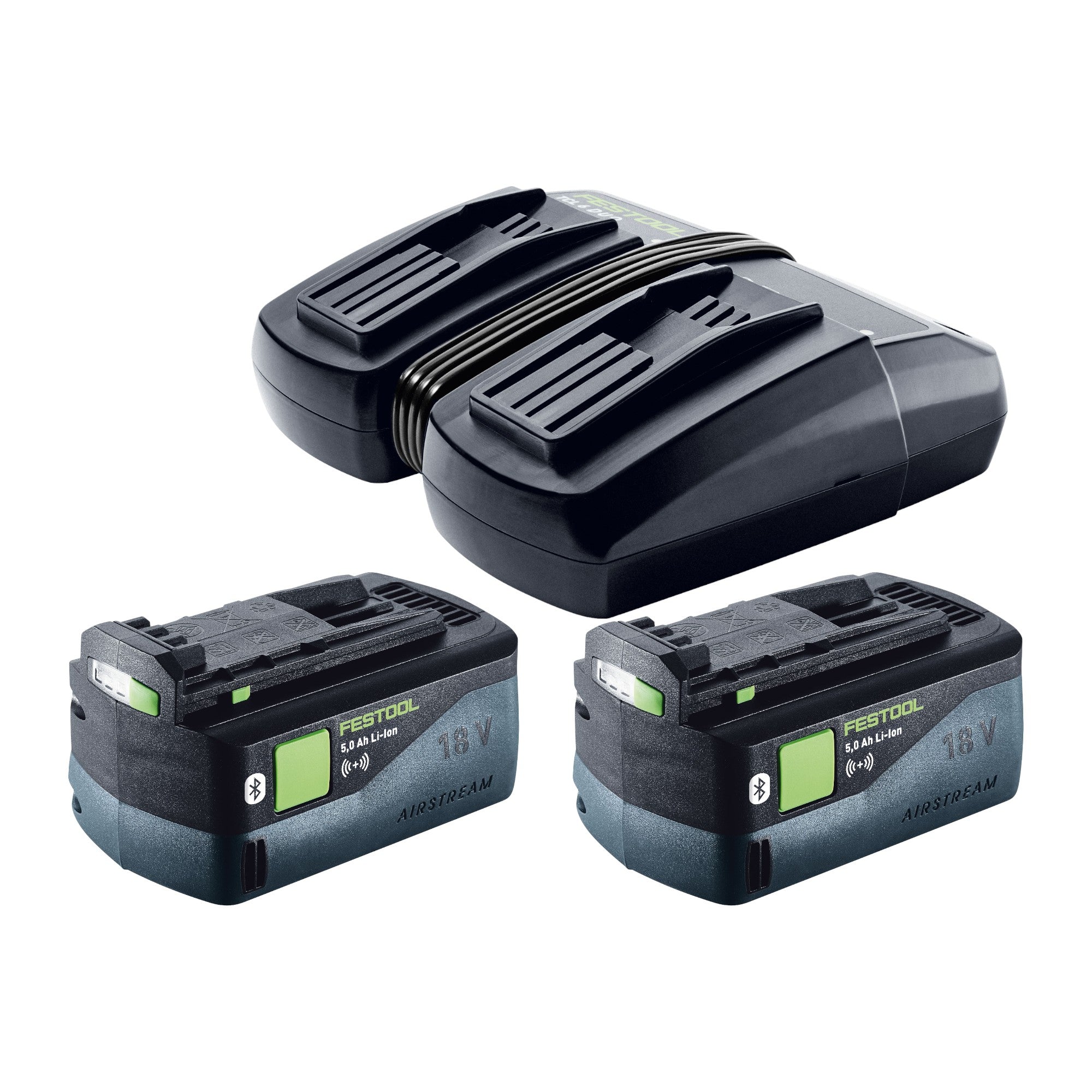 Festool SYMC 70 EB Basic SYMMETRIC Akku Leistensaege 36 V 2 x 18 V 216 mm 2x Akku 5 0 Ah Doppelladegeraet Systainer 3 - toolbrothers