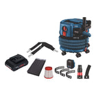 Bosch GAS 18V-12 MC Aspiradora profesional sin cable BITURBO Brushless + 1x batería ProCore 4,0 Ah + accesorios - sin cargador