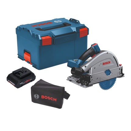 Bosch GKT 18V-52 GC Professional cordless plunge-cut saw 18 V 140 mm BITURBO Brushless + 1x ProCore battery 4.0 Ah + connectivity module + L-Boxx - without charger