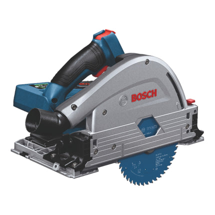Bosch GKT 18V-52 GC Sega ad immersione professionale a batteria 18 V 140 mm BITURBO Brushless + 2x batteria ProCore 8,0 Ah + caricabatterie + modulo di connettività + L-Boxx