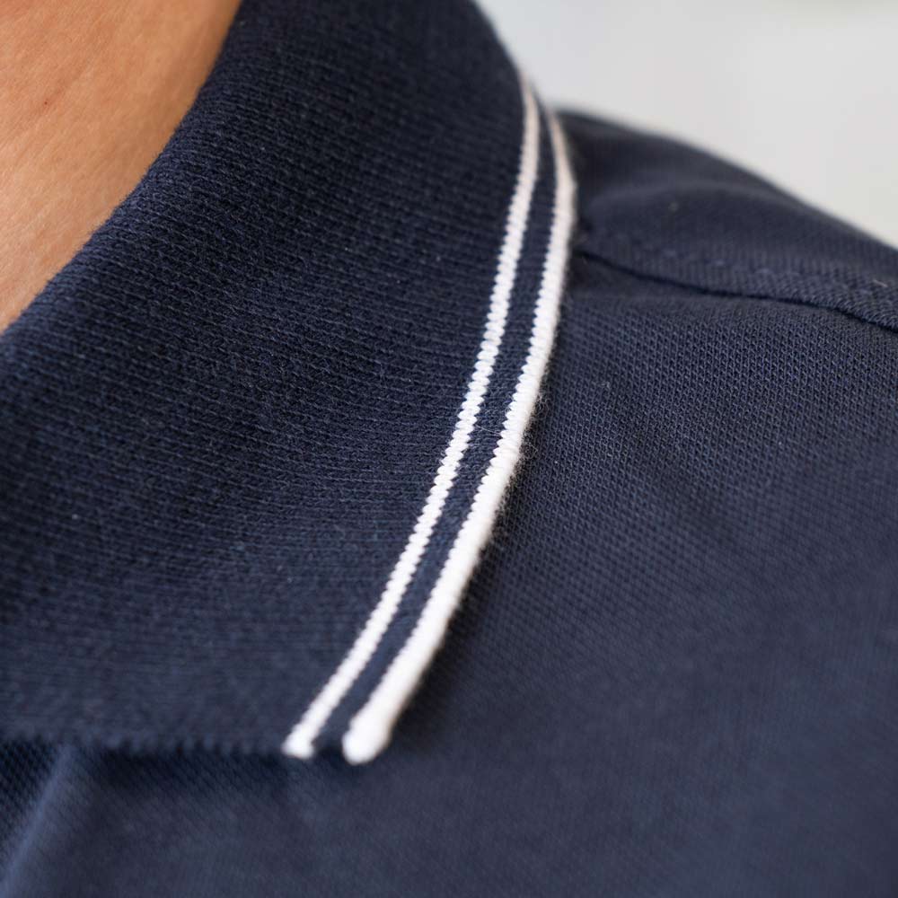 L Boxx Herren Polo Shirt navy white Groesse M 3 - toolbrothers