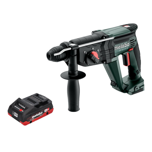 Metabo KH 18 LTX 24 cordless combihammer 18 V 2.1 J SDS Plus + 1x LiHD battery 4.0 Ah - without charger