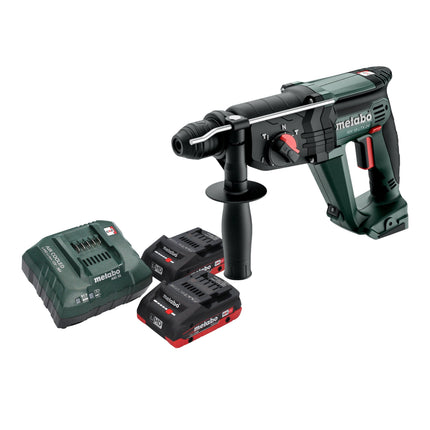 Metabo KH 18 LTX 24 cordless combihammer 18 V 2.1 J SDS Plus + 2x LiHD battery 4.0 Ah + charger