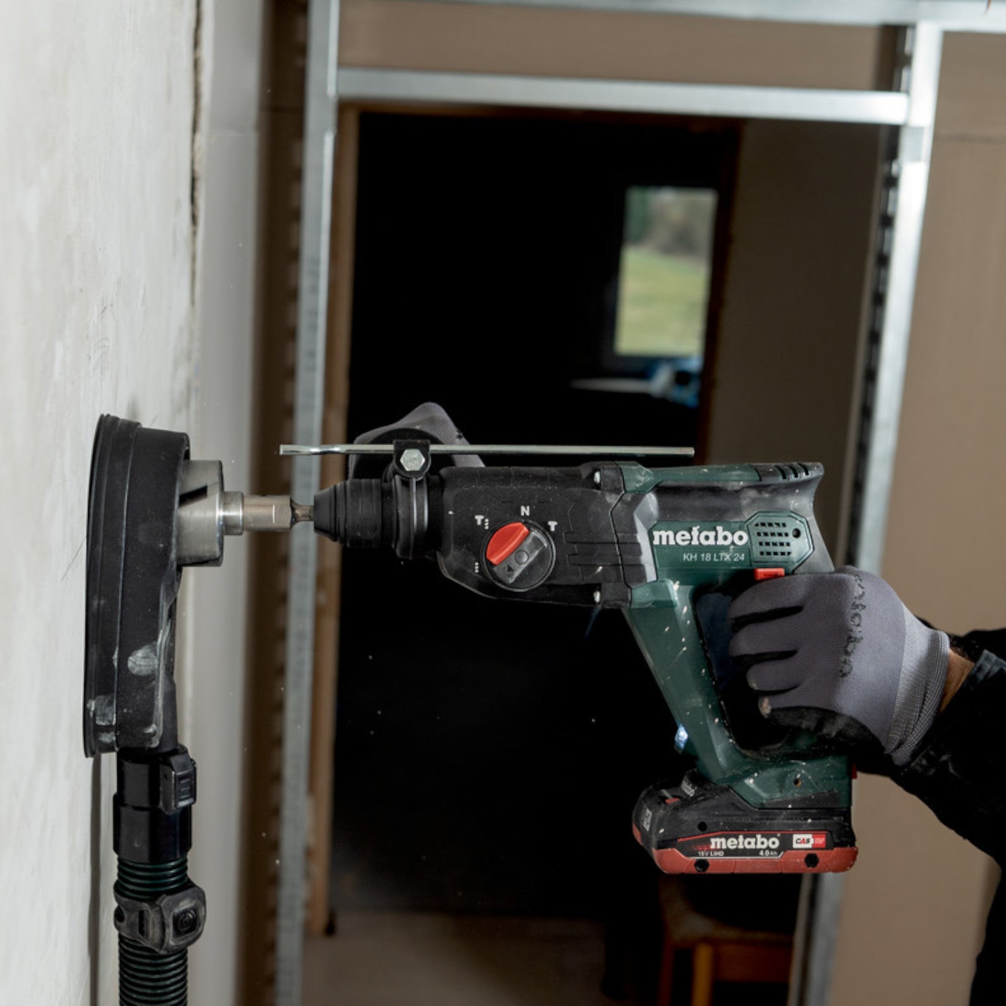 Metabo KH 18 LTX 24 Akku Kombihammer 18 V 2 1 J SDS Plus 1x LiHD Akku 8 0 Ah Ladegeraet 2 - toolbrothers