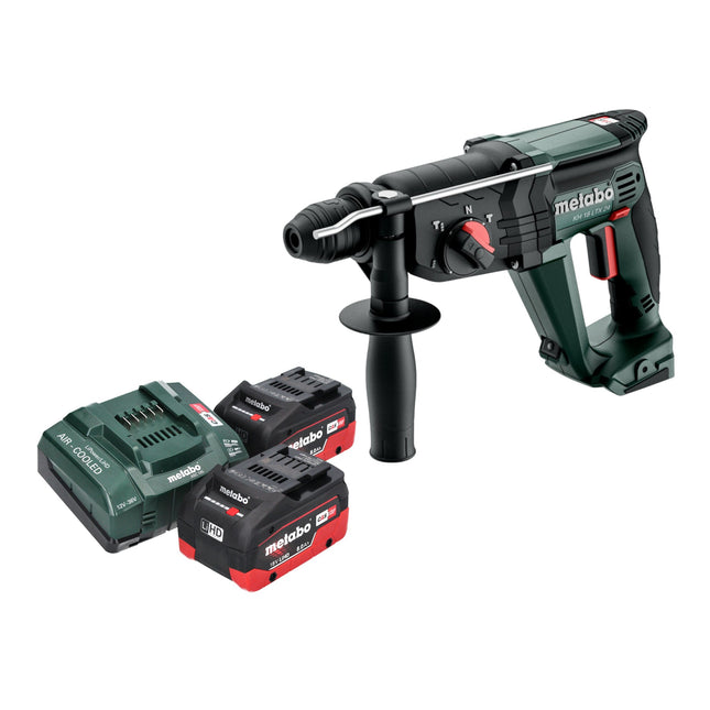 Metabo KH 18 LTX 24 cordless combihammer 18 V 2.1 J SDS Plus + 2x LiHD battery 8.0 Ah + charger