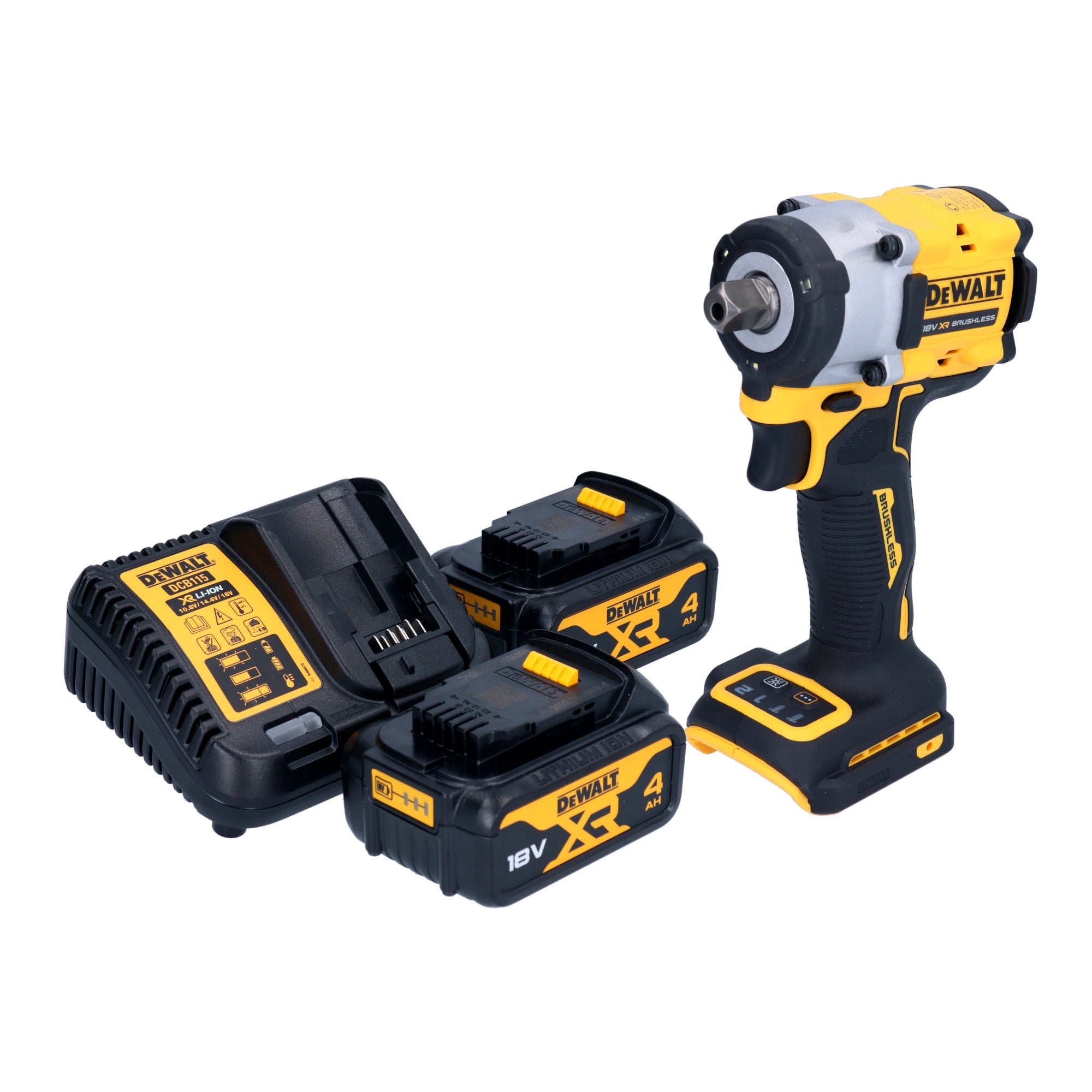 DeWalt DCF 922 M2 Akku Schlagschrauber 18 V 406 Nm 1 2 Brushless 2x Akku 4 0 Ah Ladegeraet 0 - toolbrothers