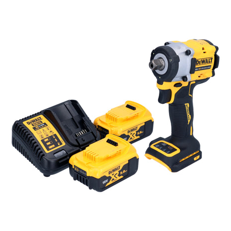 DeWalt DCF 922 P2 Clé à choc 18 V 406 Nm 1/2'' Brushless + 2x batterie 5,0 Ah + chargeur