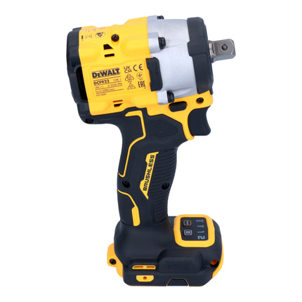 Akumulatorowy klucz udarowy DeWalt DCF 922 H1 18 V 406 Nm 1/2" bezszczotkowy + 1x akumulator Powerstack 5,0 Ah + ładowarka