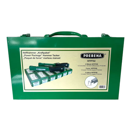 Metalowa walizka transportowa Prebena 430 x 255 x 110 mm + uniwersalna wkładka piankowa