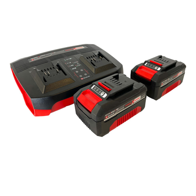 Einhell Starter Kit Power X Change 2x batteria da 4,0 Ah + caricatore doppio ( 4512112 )