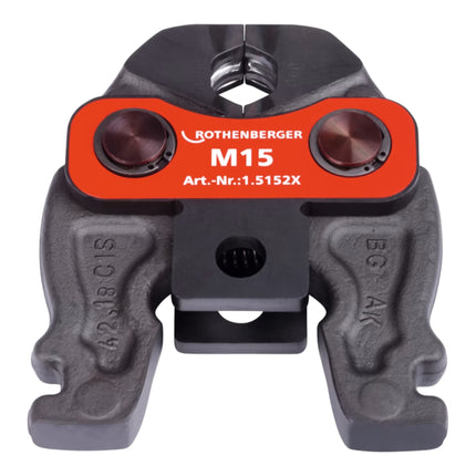 Mordaza de prensar Rothenberger Compact M15 ( 015152X )