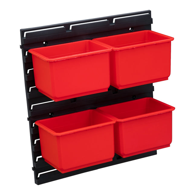 Toolbrothers RHINO Container Set Nr. 1 Werkstattwand mit 4 Behältern für RHINO XXL Koffer