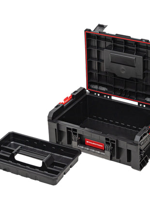 Toolbrothers RHINO Juego de cajas de herramientas RHINO L Caja de herramientas ECO Basic + 2x RHINO L Organizador ECO Altura M Cajas apilables IP54