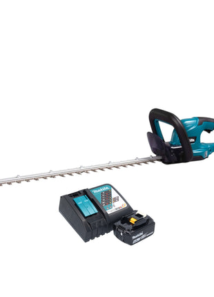 Cortasetos a batería Makita DUH 607 RG 18 V 60 cm + 1x batería 6,0 Ah + cargador