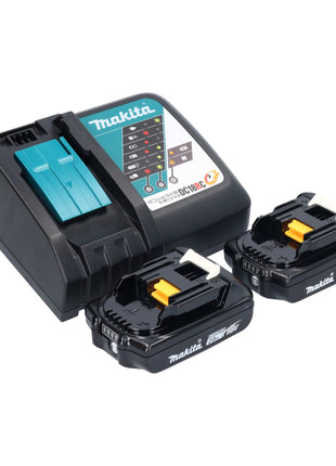 Makita DDF 083 RA trapano a batteria 18 V 40 Nm 1/4'' brushless + 2x batteria ricaricabile 2,0 Ah + caricabatterie